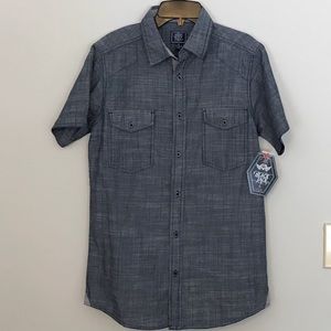 Black Jack Mens Size Small Button Down Shirt